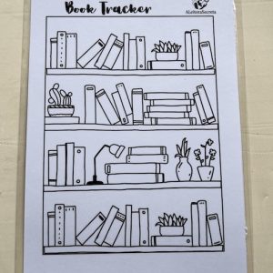 Book Tracker Plastificado — Edição Estante Literária