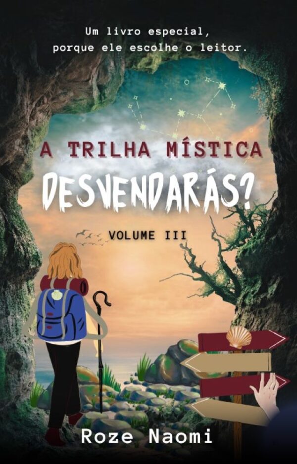 Capa do livro Mistérios de Outono — Decifrarás?, Volume IV, de Roze Naomi